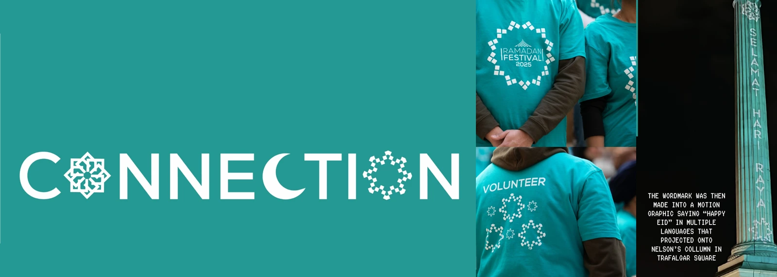 Ramadan Tent Project Connection campaign identity